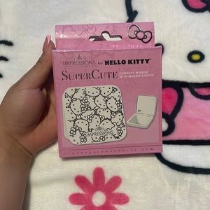 Hello kitty impressions compact mirror